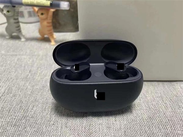 Apple Studio Buds Ohrhörer Bluetooth 5.0 Drahtlose Headsets Hochwertiger Stereo-Sound-Kopfhörer Tragbare Sportkopfhörer In-Ear E219k