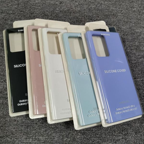 Custodia per telefono in silicone liquido per Samsung Galaxy S22 S20 FE S21 Ultra S10 Plus Nota 20 Custodia in gomma morbida