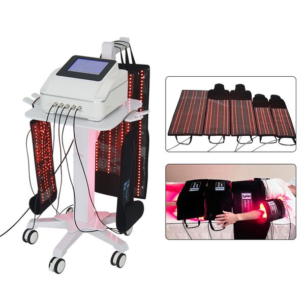 5D LIPO Lazer Kilo Kaybı Vücut Zayıflama Makinesi 650NM 940NM Lipolaser Maxlipo Taşınabilir Spa Kullanımı