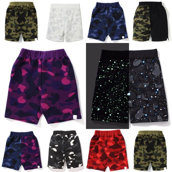 Kinder Short Beach Designer Affen Shorts Baden Jungen Jugend Baby Jogginghose Kleinkinder Kinder Camouflge Hosen Kind Kleinkinder Gedruckt Shark Head Luminous Gir K4bz #