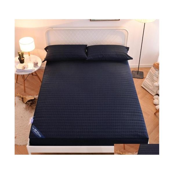 Mattress Pad Protetor ￠ prova d'￡gua Sixidedsided Allinclusive ER com z￭per twin size queen size cama de cor s￳lida entrega de gotas home ga dhgqw