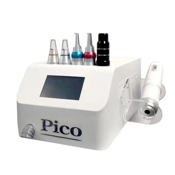 Pikosekunden-Laser-Alle-Farben-Tattoo-Entfernungsmaschine Sommersprossenbehandlung Pico-Sekunden-Laser-Augenbrauenentfernungs-Carbon-Peeling-Hautverjüngungsgerät zum Verkauf