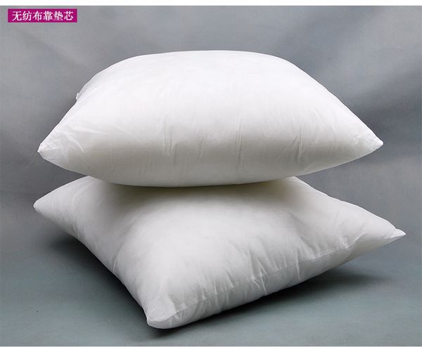 Qualità del cuscino interno del cuscino in tessuto non tessuto con nucleo in cotone tridimensionale bianco spazzolato in poliestere spazzolato all'ingrosso