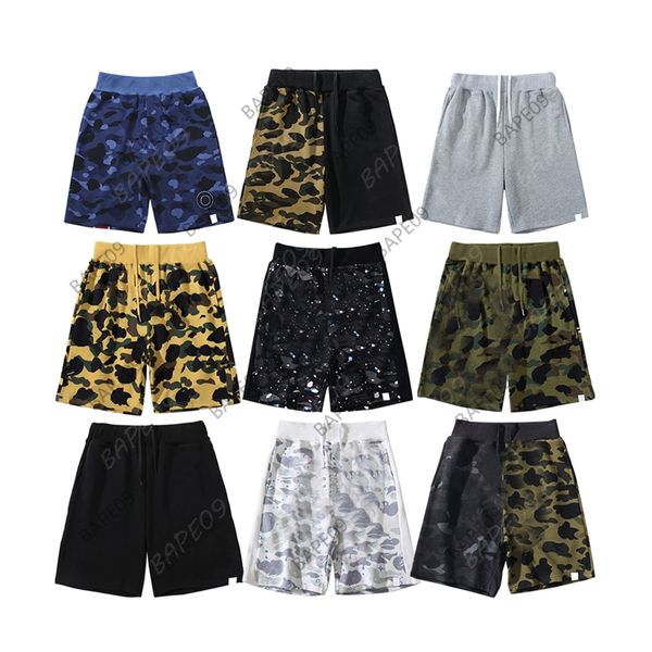 Shorts de verão masculinos de grife camuflados shorts de banho multiestilos para homens e mulheres streetwear roupas