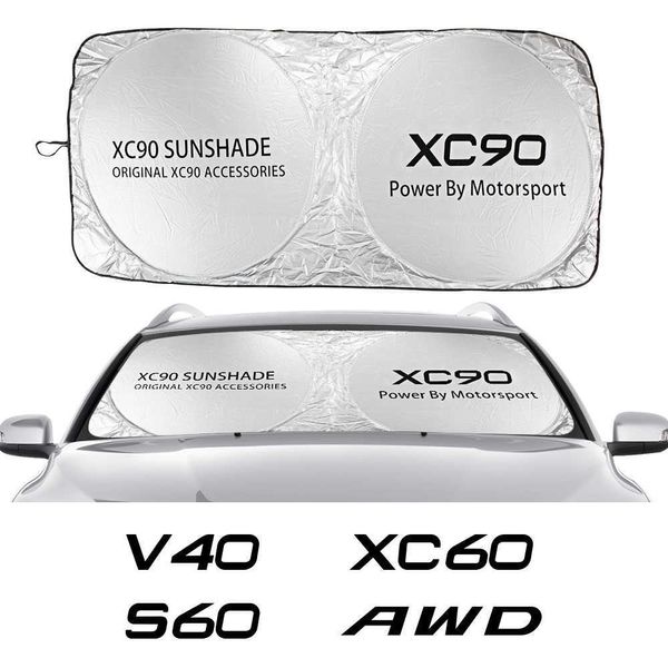 Auto Windschutzscheibe Sonnenschirme Abdeckung Auto Zubehör Für Volvo XC90 XC60 C30 T6 S60 C70 XC40 V40 XC70 V70 V60 V50 s80 S40 AWD V90 S90