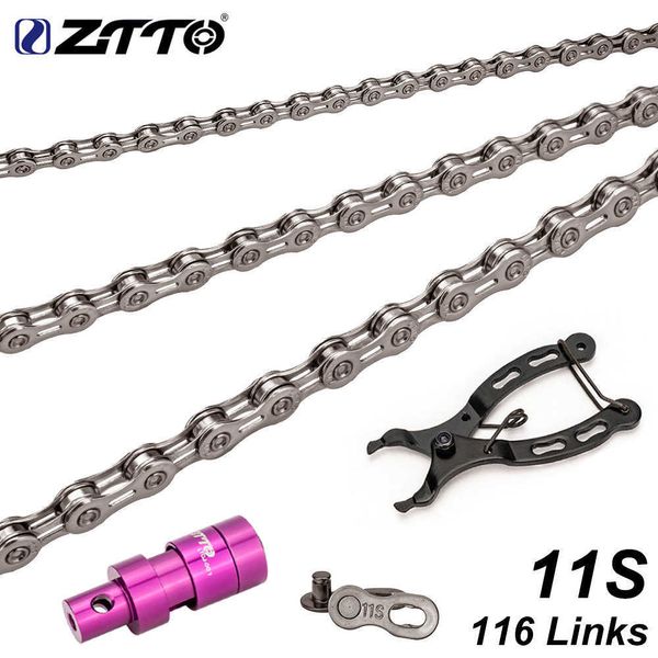 ZTTO 11 Speed ​​Bicycle Chain 116 Links 11S 22 S MTB 11SPEED Mountain Road Bike Chain