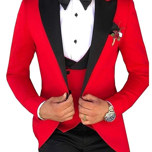 Mens Suits Blazers Terno Made Terno Slim noivo Tuxedos Tuxes de casamento Mesmo de casamento MASCULINOPANTVEST SS 3 Peças para 230209