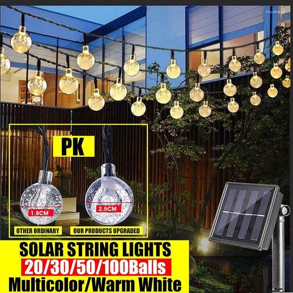 Stringhe 5m - 12 m Lights Sfall Lights Sfall Lights Flash Lights Light Flash Light for Outdoor Garden Easter Christmas Wedding Decoration