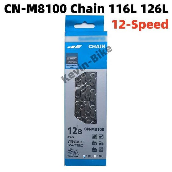 S Deore XT CN-M8100 12 Hızlı Yol MTB Bisiklet Zinciri 116 126 Shimano için Sihirli Toka ile Bağlantılar Otantik Bisiklet Bisiklet Parçaları 0210