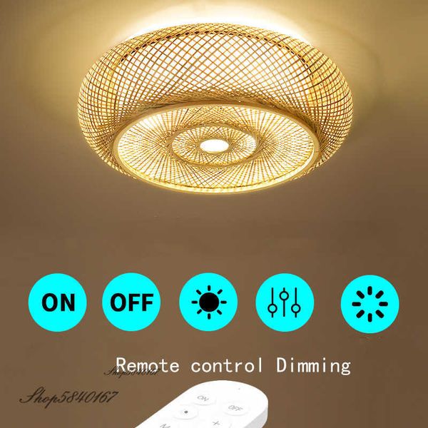 Retro Bamboo Lights китайский стиль подвесной потолочный лампа для столовой гостиной