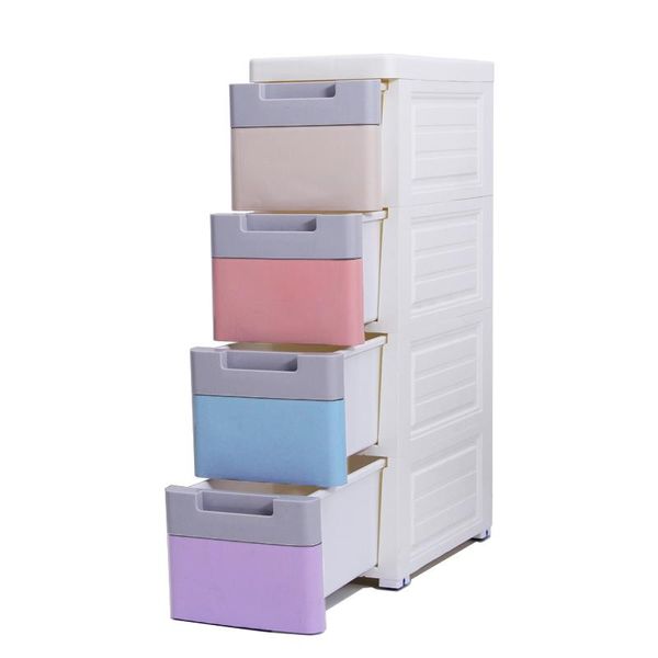 Aufbewahrungsboxen Bins Box für Küche Kleiner Organizer Kunststoff Organizador 5 Schubladen Spielzeug Sparen Sie Platz Unterwäsche