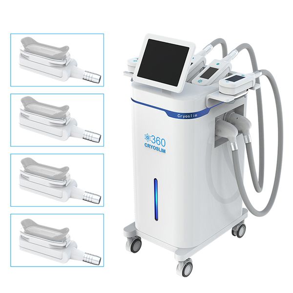 Máquina de congelamento por portátil Cryolipólise Máquina de congelamento de gordura 360 Cryo Handle Cryolipolisis Fat Gord Scelluction Reduction Machine Beauty Itens de beleza