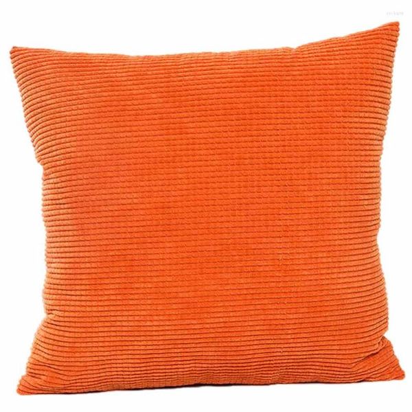 Federa per cuscino color caramello tinta unita federe decorative morbida Funda De Almohada Kussensloop