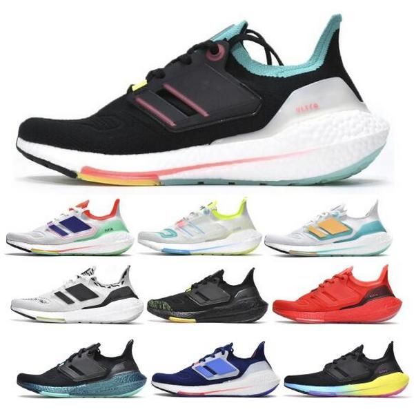 Ultraboost 22 UB 8.0 tênis de corrida tênis Ultra Triple White TINT VIVID RED TURBO RULHA RUSH 2024 MENINO MULHER SPORTER TAMANHO 36 - 46