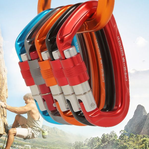 Corde Fettucce e fettucce Moschettone da esterno Escalade Equipamiento Mosquetones Y Enganches Repisa Attrezzatura da campeggio 25kn Accessori per arrampicata Tactique 230210