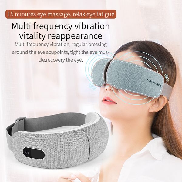 Micro Vibration Mini Electric RF Eye Masse Massage Tool с тепловым контурным массаж