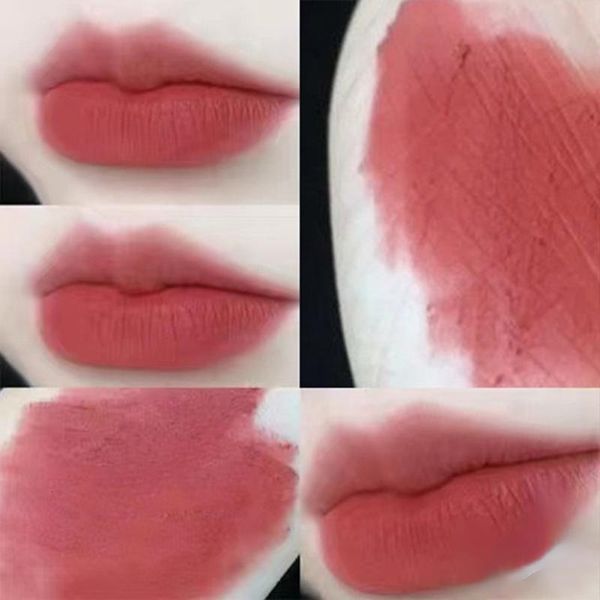 Colori lucidalabbra Rossetto liquido Velluto opaco Smalto impermeabile Stick Lunga durata Tinta rossa sexy Trucco per donna