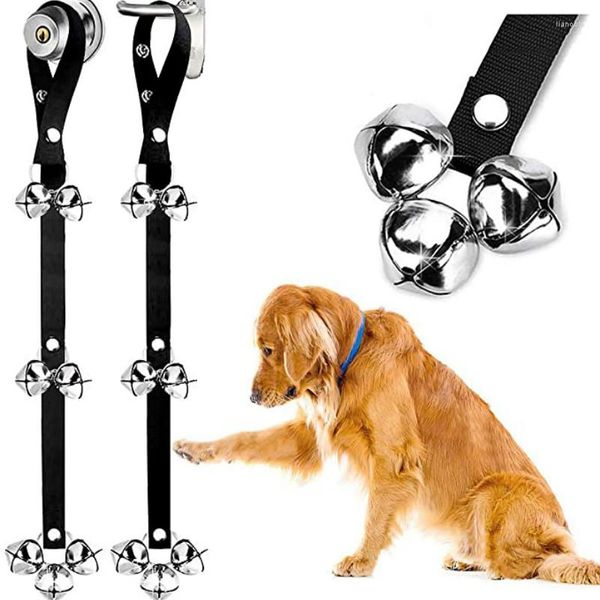 Hundekragen Guide Türklamm Seil Haustierkragen Leine Gurte verstellbare Trainingsglocken ausgehender Alarmglocke Lanyard DLA PSA GATOS PERROS