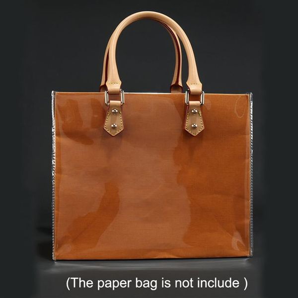 Сумка для сумки DIY Изменить брендовый бумажный пакет на настоящую сумку 231p