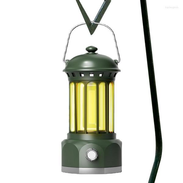 Lampade da terra a LED Lanterna da campeggio portatile Ricaricabile Luce dimmerabile continua Luci urgenti per la casa per l'escursionismo