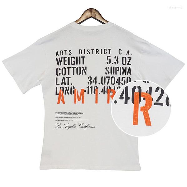 Erkek T Shirt Yaz Basit Rahat Mektup Baskı Marka Erkek Kısa kollu T-shirt Sosyal Kulüp Kıyafetleri En Yüksek Kaliteli O-Boyun Tshirt Için