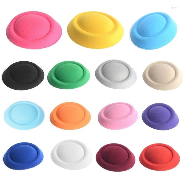 Berets 17cm очаровательные шляпы Base Diy Millinery Accessories Accessories Pillbox Bases Mini Top для официального случая