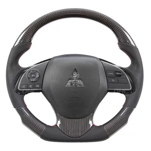 100% de volante de fibra de carbono compatível com Mitsubishi Outlander