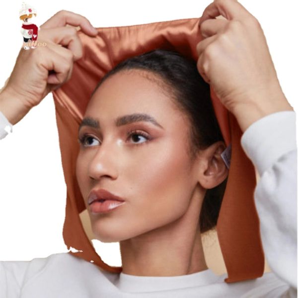 Kepahoo Double Layer Satin Linting Jersey Jersey Inner Hijab Cap Muss Musscarf Bonnet Женская крышка для повязки на голову Ислам Рамадан Блюда.