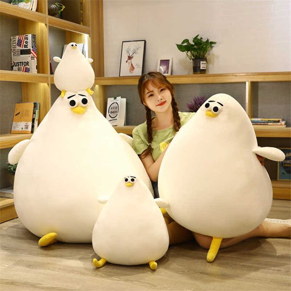 85 cm riesiges rundes weiches Pinguinkissen, flauschiges, faules Sofa, Wohnzimmerdekoration, schöne gefüllte Plüschpuppe, Tiere, Spielzeug für Kinder, Überraschungsgeschenk