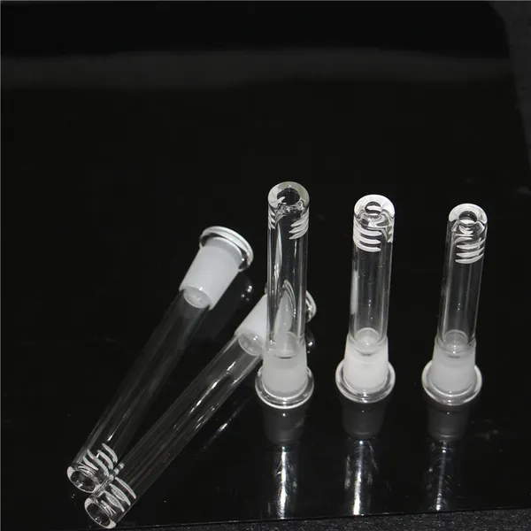 Shisha Mehrere Größen Glasbongs Downstem Wasserpfeifen Down Stem 18-14 mm 14 mm 18 mm für Pipe Dab Oil Rig Beaker Bong