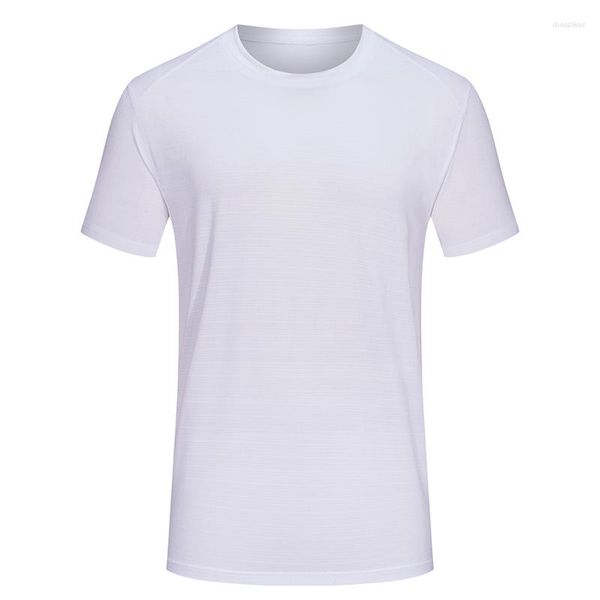 Мужские рубашки T Male Daily Tops 2023 Fashion Tees Summer Simple Fuse Forting Supply Color O-образное белая спортивная рубашка