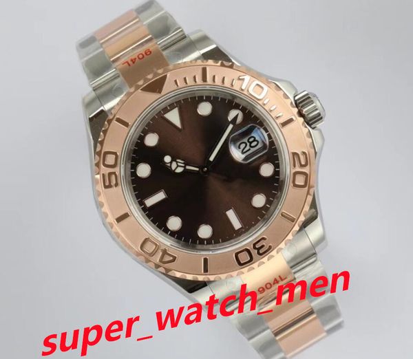 8 estilo Super Men's Watch Yacht 40mm m126622 Zafiro Cristal Buceo 2836-2824-3235 Movimiento automático 904L Zafiro Luminoso reloj de pulsera a prueba de agua