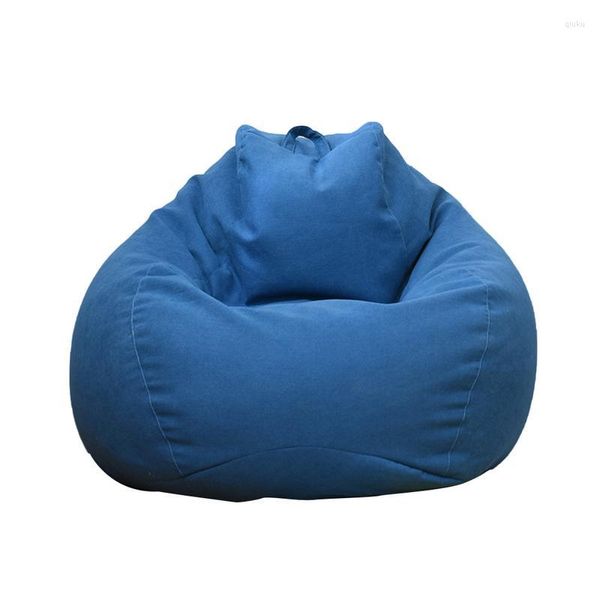 Capas de cadeira Sofá Saco de feijão removível capa de capa deslizante para decoração de escritório em casa externa preguiçosa