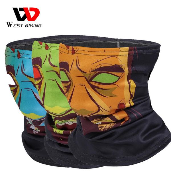 Bisiklet kapakları Termal boyun gaiter sıcak kış bandanas açık spor motosiklet kayak maskesi rüzgar geçirmez sıcak yürüyüş eşarp soğuk hava kafa bandı