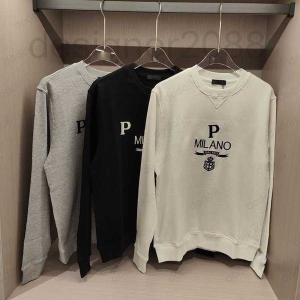 Erkek Hoodies Sweatshirts Tasarımcı Erkek Kadın Moda Günlük Gevşek Gevşek Kapşonlu Klasik Nakış Deseni Uzun Kollu Şık Kapşonlu Erkekler Sokak Tarzı YKA8