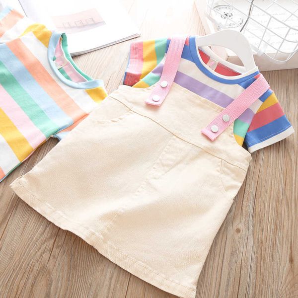 Одежда набор детская одежда наборы наборов детский летний бутик -костюм корейский t девочки одежда для малышей