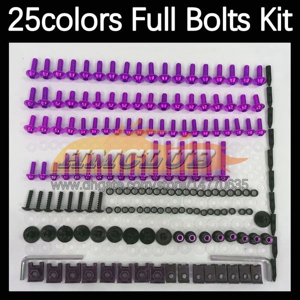 268pcs Complete Moto Body Full Winds Kit для Honda VFR400RR NC24 VFR400 RR VFR 400RR RVF 400 RR 87 88 1987 1988 Обтекание мотоциклетные болты ветровые стек