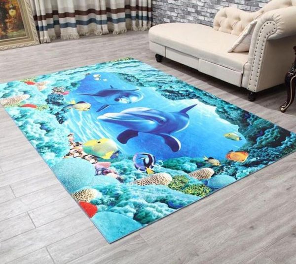 Carpetes Hallway 3D Imprimir grande área para sala de estar quarto de estude tapetes de chá para crianças banheiro de cozinha e tapetes carpete antiskid3257191