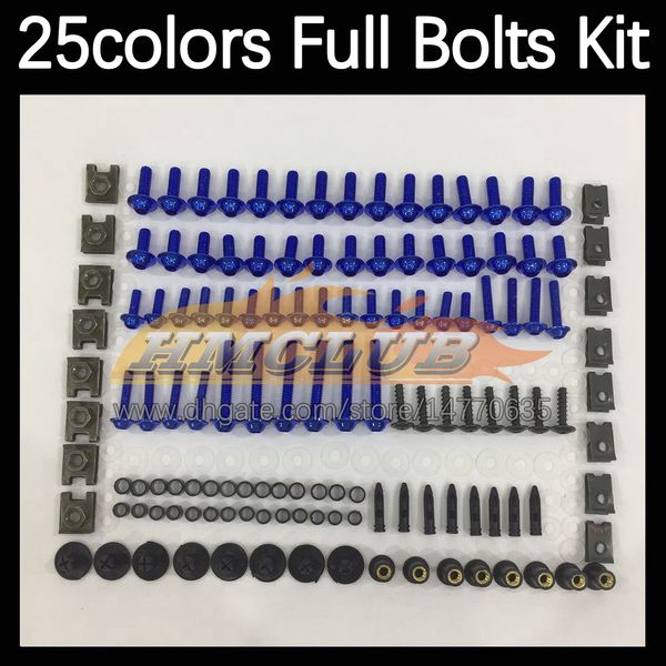 268PCS Kit completo di viti complete per corpo MOTO per YAMAHA YZF R1 YZF-R1 YZFR1 15 16 17 18 19 2015 2016 2017 2018 2019 Set di dadi per carenatura per moto