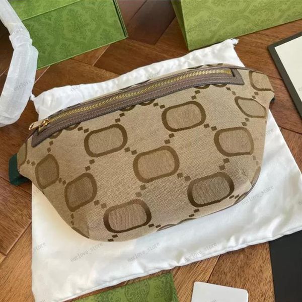 Mens Bum Bag Designer Luxo Canvas Bumbags Travesseiro Fashion Cross Body Shoulder Bags G Waist Packs Fanny Packs Temperament Bumbag Cross Belt