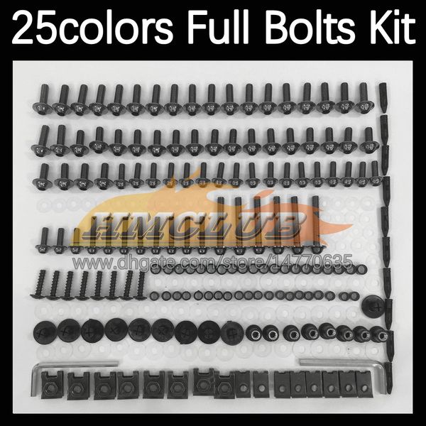 268PCS Kit completo di viti corpo MOTO completo per SUZUKI GSXR600 GSXR750 GSXR 600 750 CC K4 GSX R600 04 05 2004 2005 Bulloni carenatura moto Parabrezza Bullone Vite Dado Dado