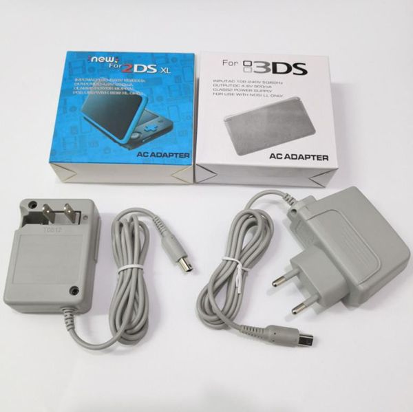 Nintendo DSI / XL / 3DS / 3DS XL Güç Kaynağı için Duvar Ev Seyahat Pil Şarj Cihazı AC Adaptörü