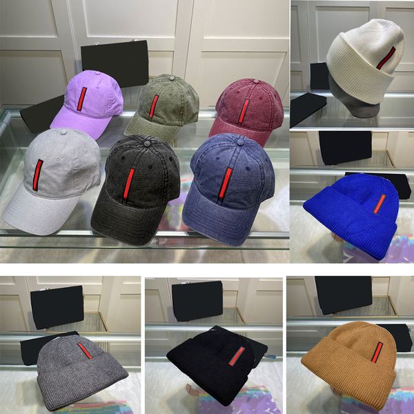 Prad Designer Hat Hat Ball Caps Mens os gorros Stree Sports Baseball Cap Hats Chapé de algodão Sol Sol Prevent Bonnet Fashion 10Colors Beanie 844
