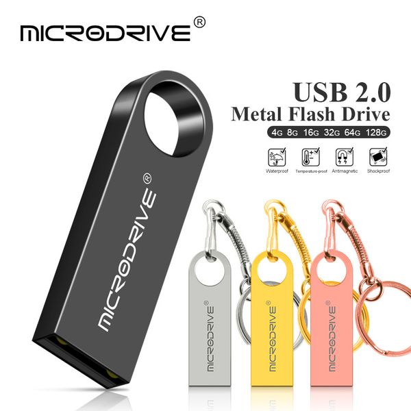 Pen drive USB Memoria da 64 GB Flash USB 64 GB 32 GB 16 GB Chiavetta USB 2.0 ad alta velocità Pendrive GB Spedizione veloce