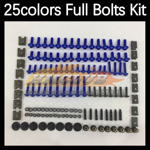 268PCS Kit completo di viti complete per corpo MOTO per HONDA CBR400 CBR 400RR 400 RR NC23 CBR400RR 87 88 89 1987 1988 1989 Bulloni carenatura moto Parabrezza Bullone Vite Dado