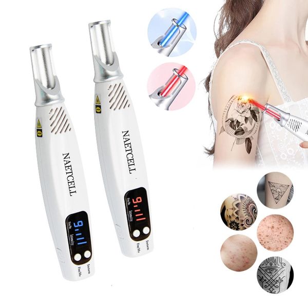 Gesichtspflegegeräte Pikosekunden-Laserstift Dark Spot Removal Pen Behandlung Tattoo Narbe Maulwurf Sommersprossen Akne Hautpigmententfernung Schönheitsinstrument 230211