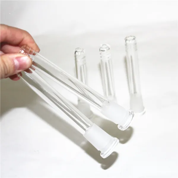 Glas-Down-Stiel, 6 Größen, 14 mm weiblich auf 18 mm männlich, Shisha-Stiel, Drop-Down-Adapter für Wasserbong-Dab-Rigs