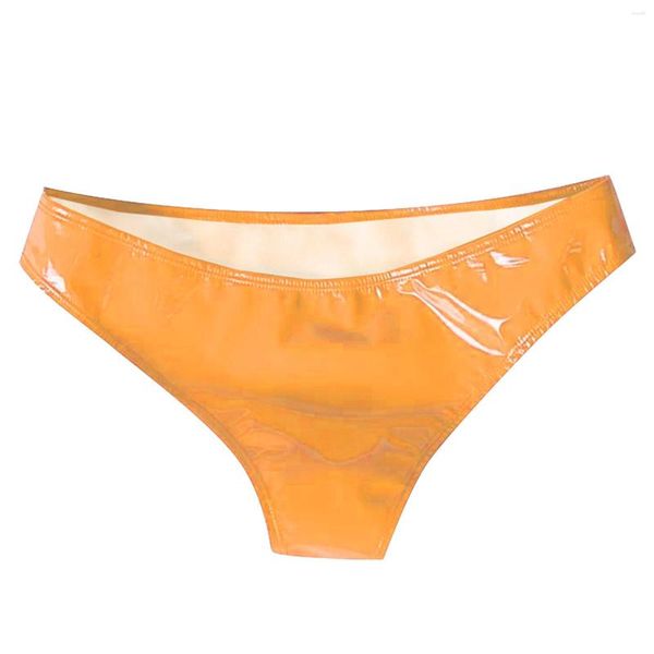 Indumenti da notte da donna Lingerie da donna Sexy da donna aperto luminoso piccolo avvolto con vernice a specchio sull'anca con coppe