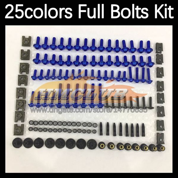 268pcs Kit de parafusos completos para parafusos de moto para Honda CBR893RR CBR900RR CBR893 RR 94 95 96 97 1994 1995 1996 1997 parafusos de motocicleta parafusos de moto porca do parafuso de parafuso de parafuso de parafuso de parafuso