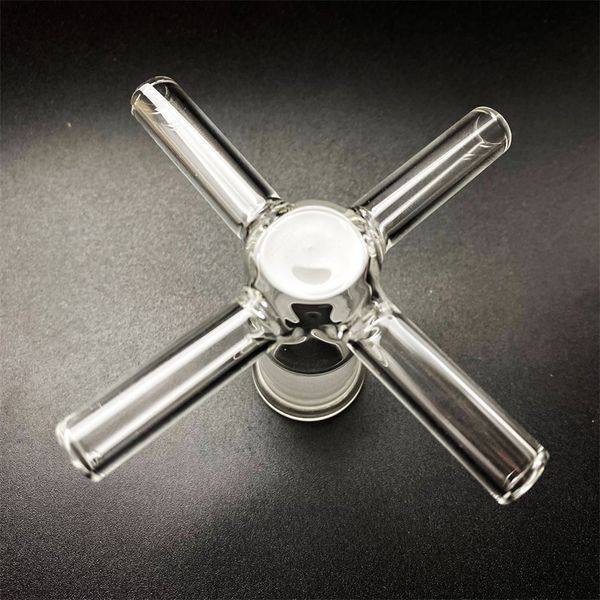 18 mm weibliches Shisha-Adapterstück aus Glas, Mundstück für Verdampfer-Wasserpistole, Vapexhale-Schlauch